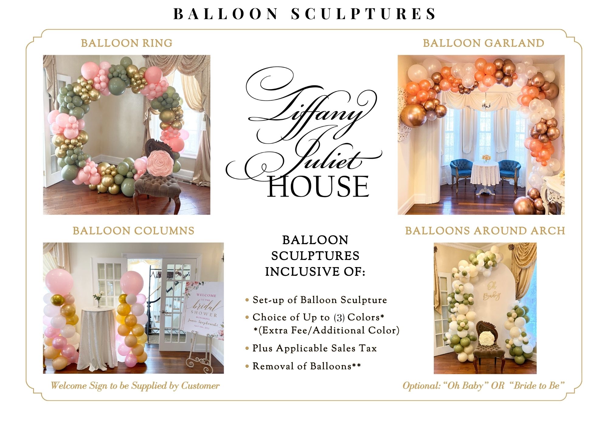 Balloon Décor – Public Website